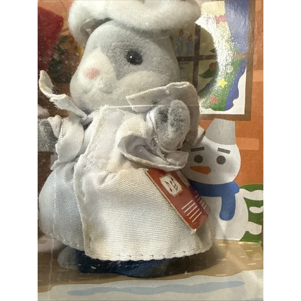 VTG Calico Critters Christmas Santa Rabbit Caroler Holiday Set CC9347 NIB✅Desc